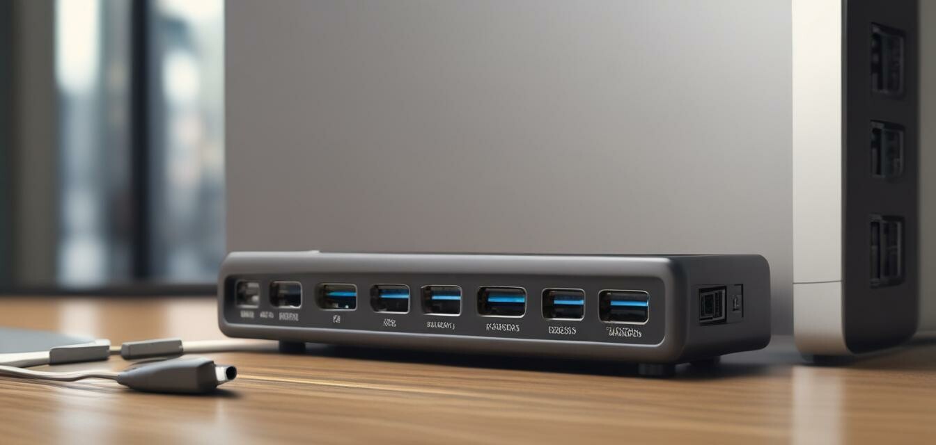 Multi-port docking station