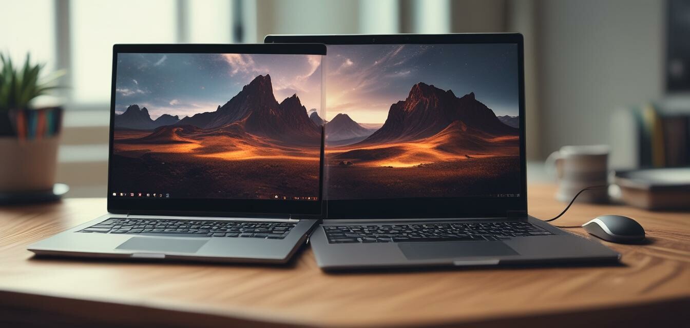 Desktop vs. Laptop PCs